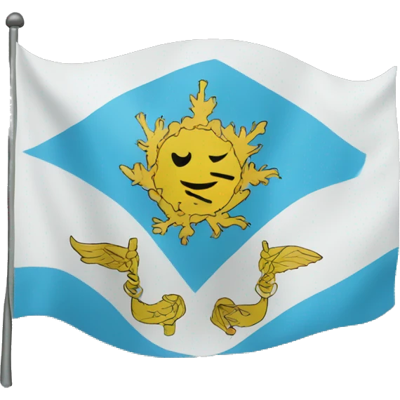 Flag of Galicia emoji