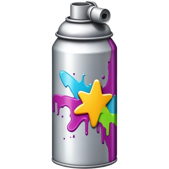 Graffiti spray can emoji