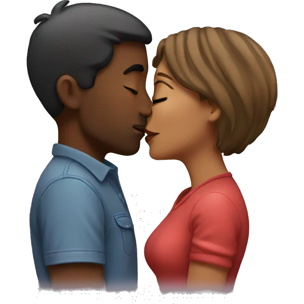 Couple kissing  emoji