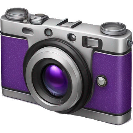 20S purple digital camera emoji