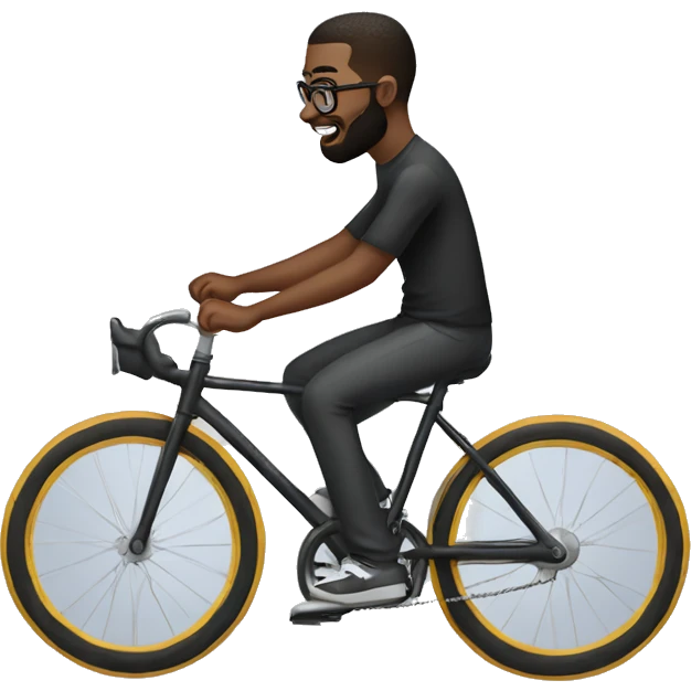 Gims sur un velo emoji