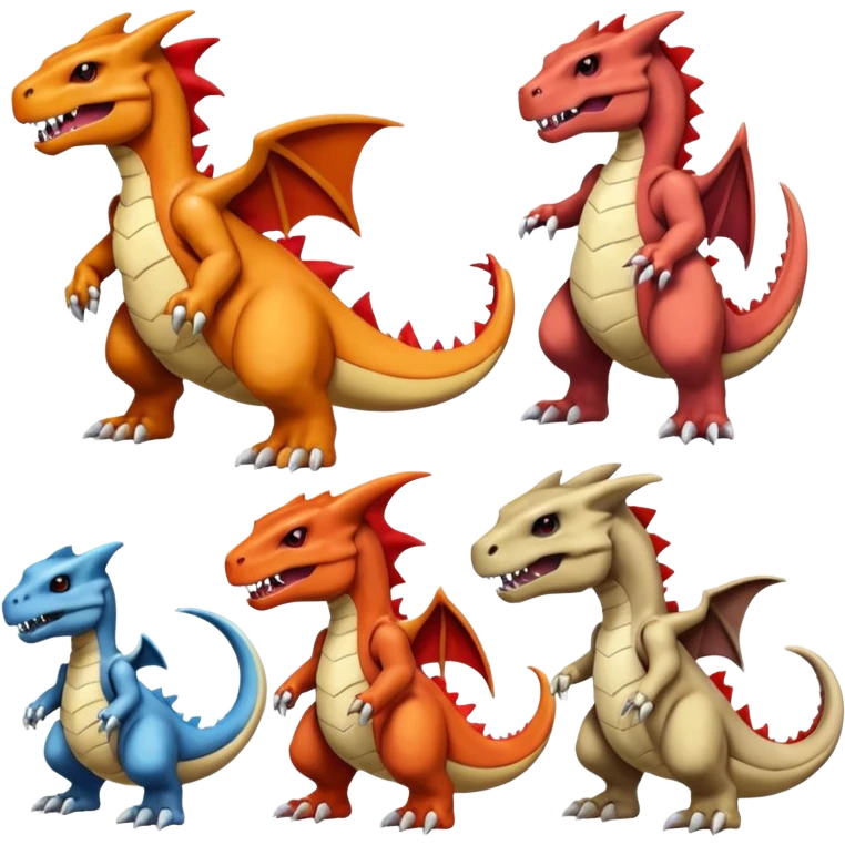 Salandit-Charizard-Marowak-Charmeleon-Noibat-Duskull-Cubone-Hybrid (Full body) emoji