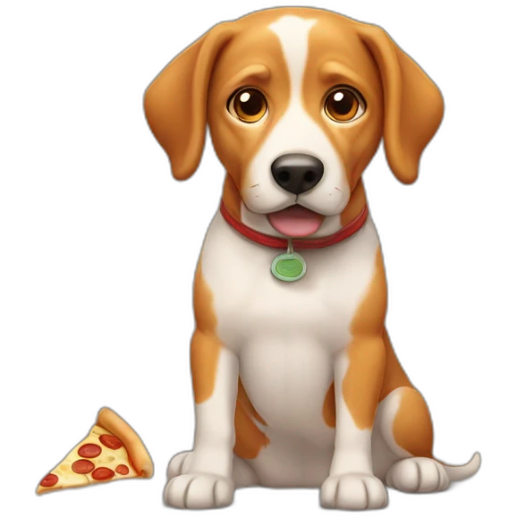 pizza dog emoji