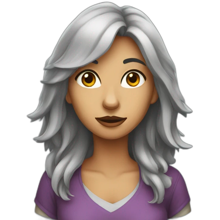 Female wolf  emoji