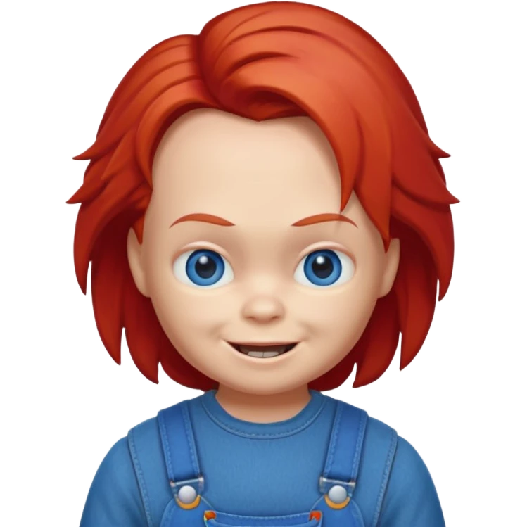 Un emojin de chuky emoji