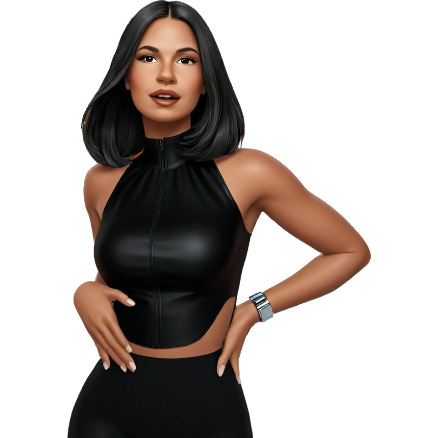 realistic portrait of girl emoji