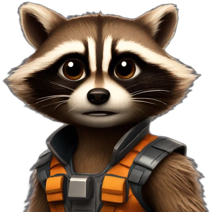 Rocket Raccoon emoji