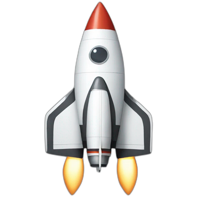 Fat rocket  emoji