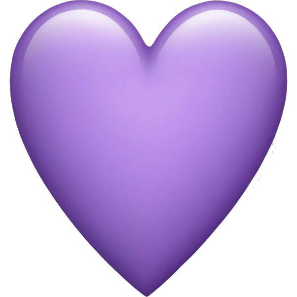 light purple heart emoji