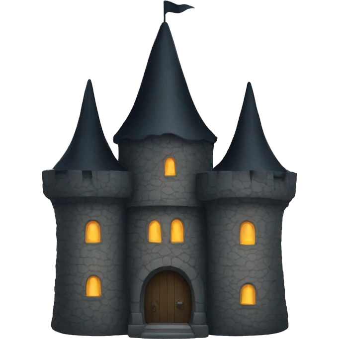 dark castle emoji