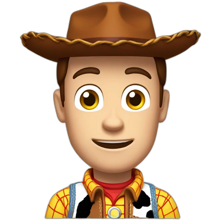 Woody toy story boxing emoji
