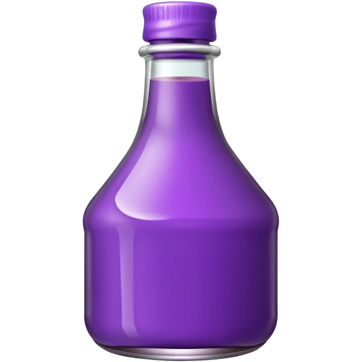 purple sauce bottle  emoji