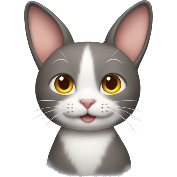 cat and rabbit mix emoji