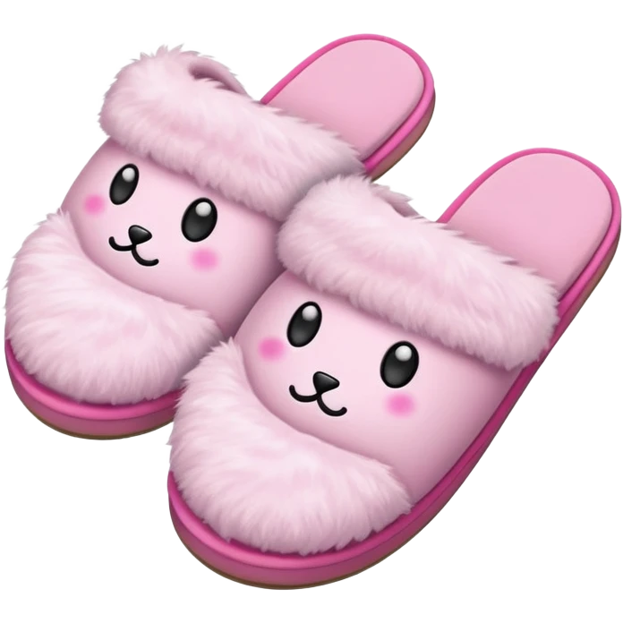 Cute slippers emoji
