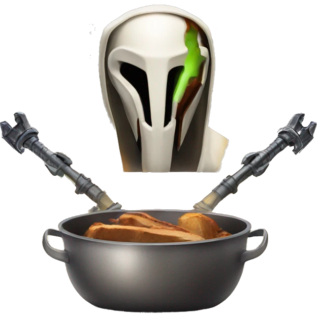 Roast but ith 4 keyblades like general grievas emoji