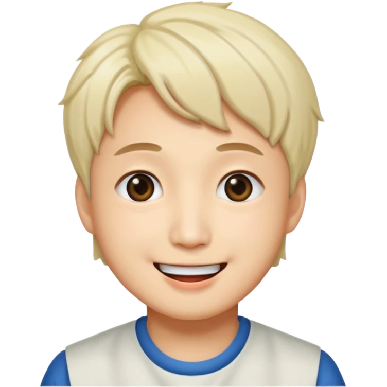 The korean member of "Stray Kids" leader Bang Chan. emoji