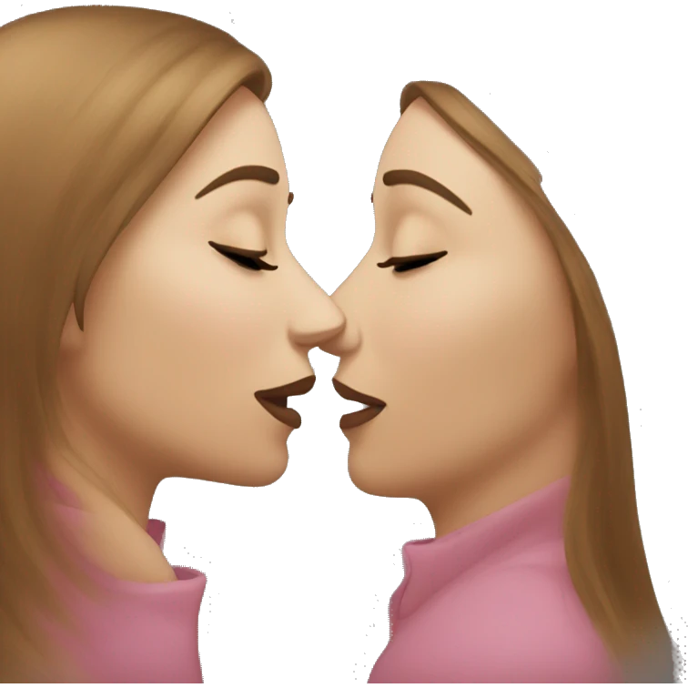 Woman Kiss Woman emoji