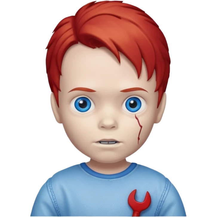 Child's Play Chuck Doll killer
 emoji