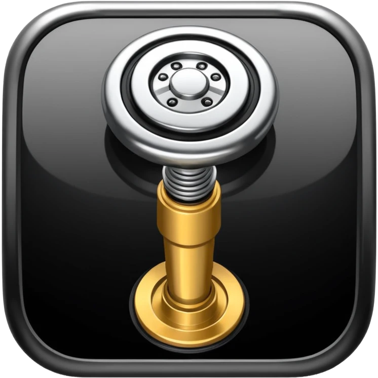 Manual transmission stick shift logo emoji