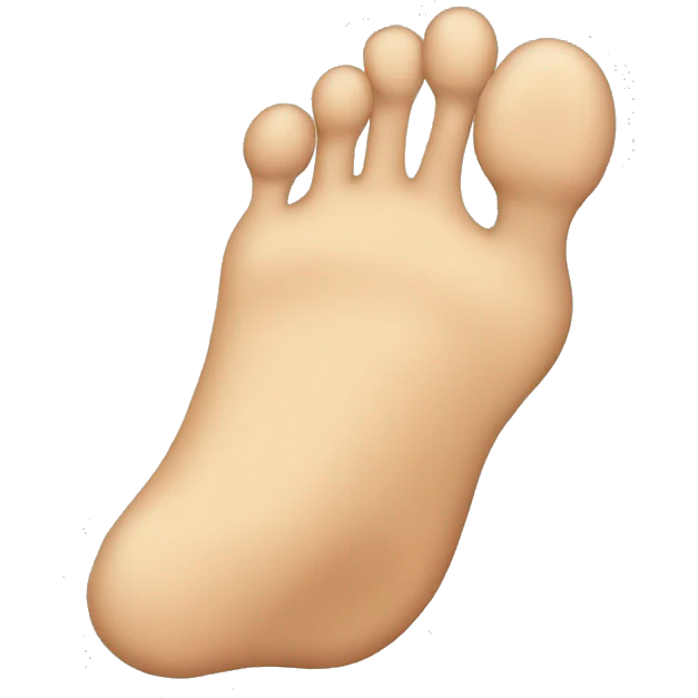 Foot emoji
