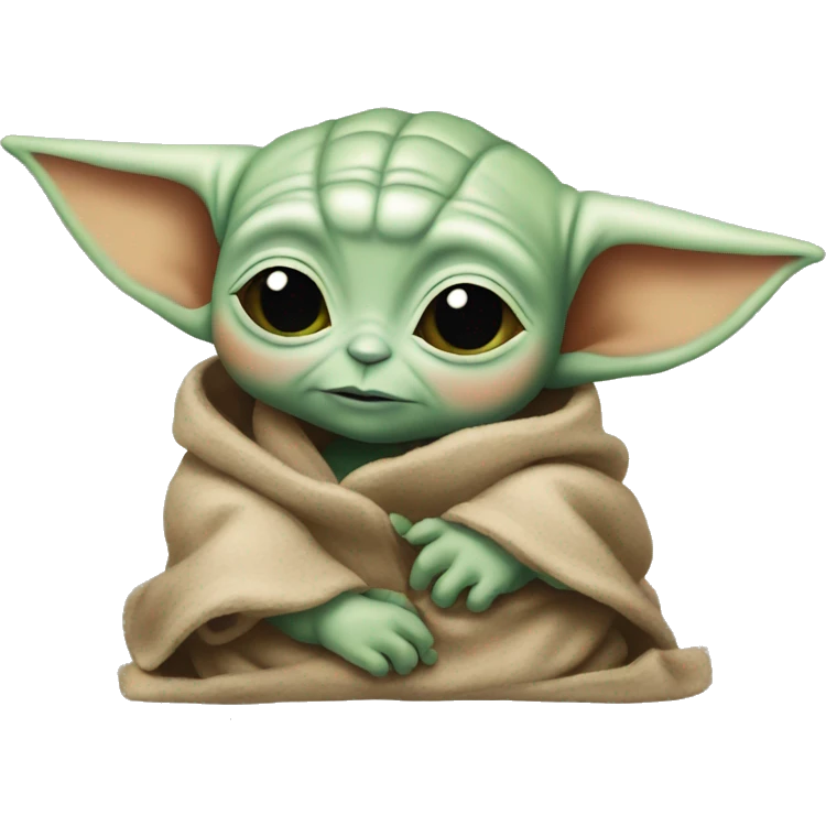 baby yoda’s dreaming emoji