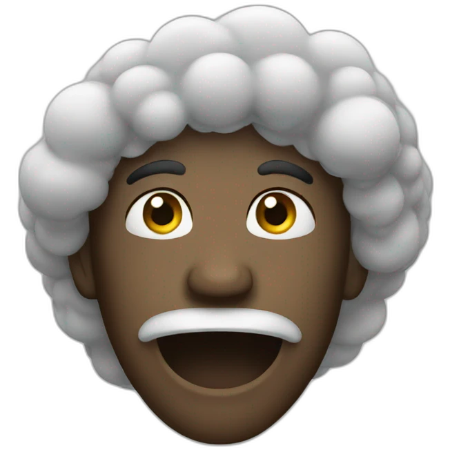 cloudy emoji
