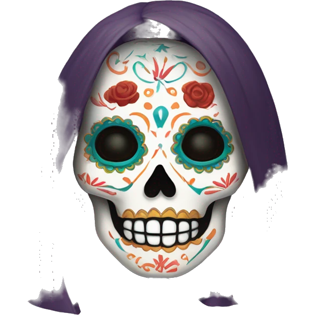 calavera for dia de los muertos emoji