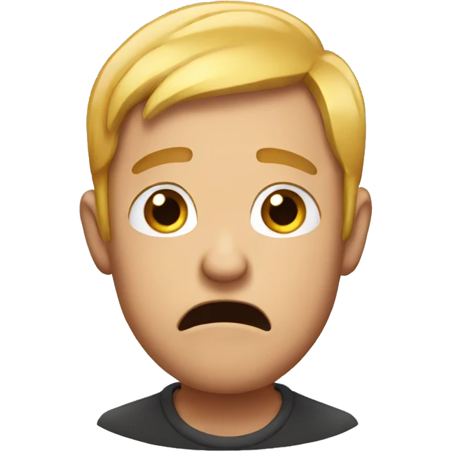 Embarrassed emoji emoji