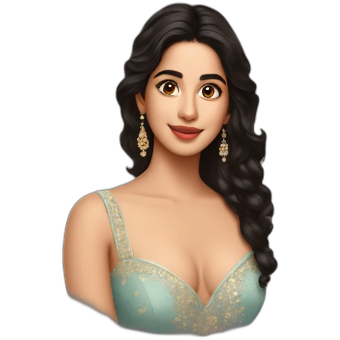 Janvi Kapoor emoji