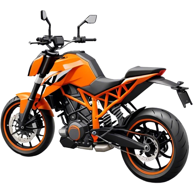 KTM Duke 790 motorcycle emoji