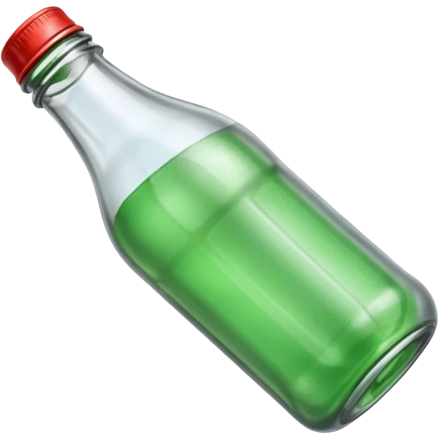 empty SODA bottle  emoji
