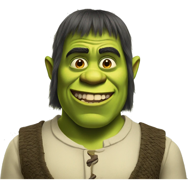 Freaky shrek emoji