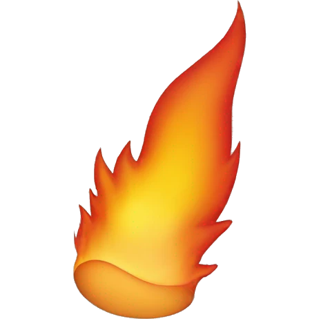 amplitude on fire emoji