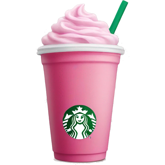 starbucks pink drink emoji
