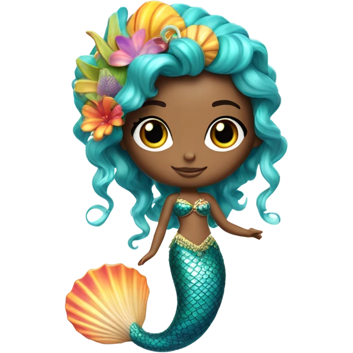 ￼ Lol well doll mermaid ￼ emoji