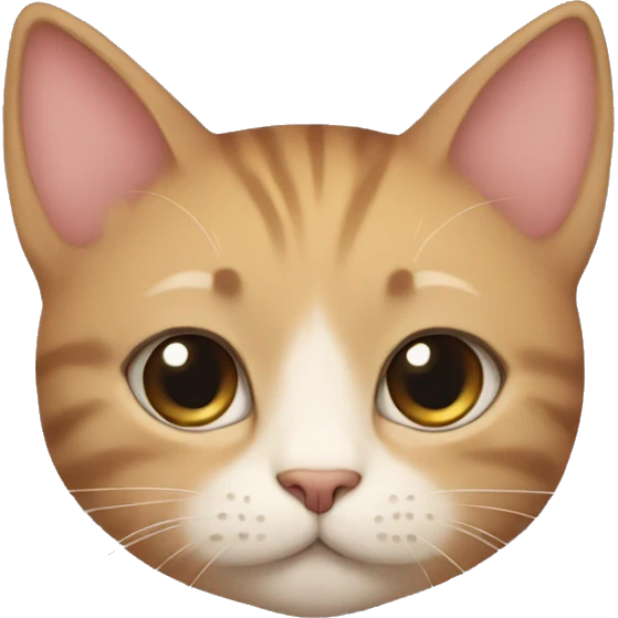 A cute and aesthetic cat  emoji