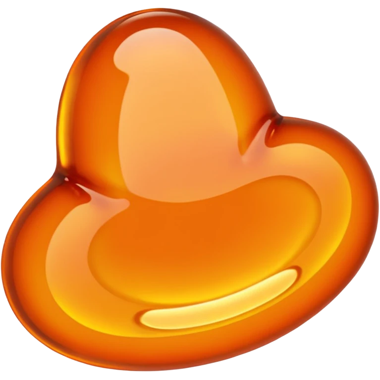 Molten Glass Shape emoji