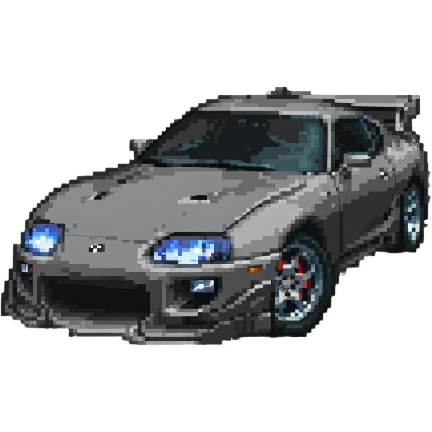 Toyota Supra 1980s emoji