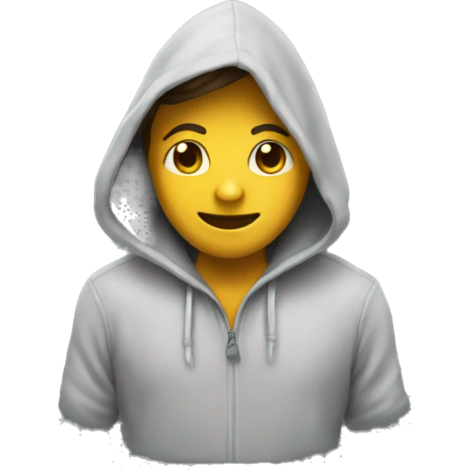 Hooded emoji