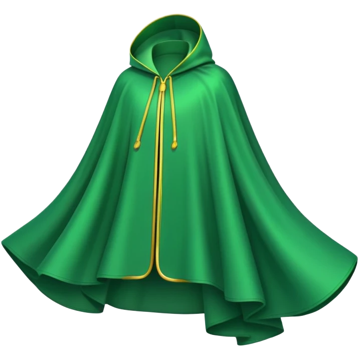 green sport cape emoji
