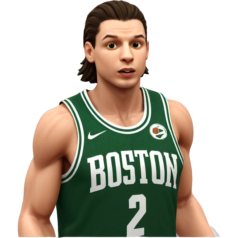 basketball boy in sportswear emoji