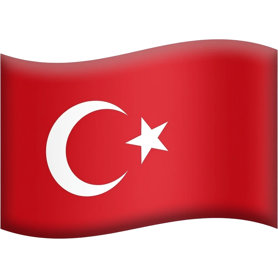 Turkish flag emoji