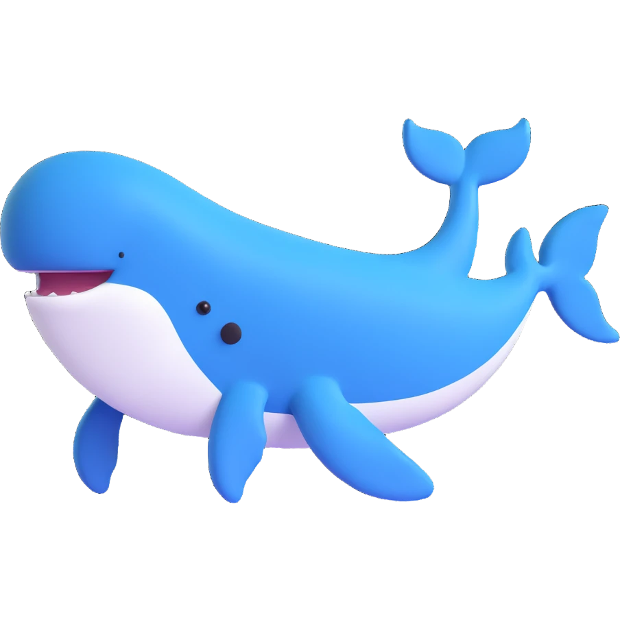 Whale emoji