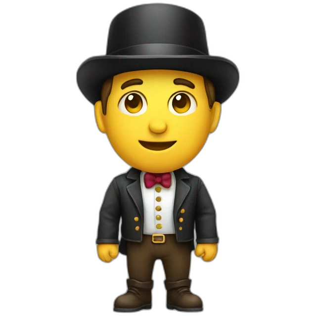 developer with a tophat emoji