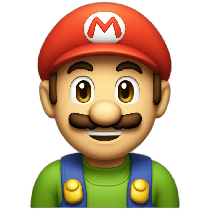 Retro mario emoji