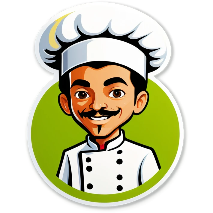 Vegan chef emoji