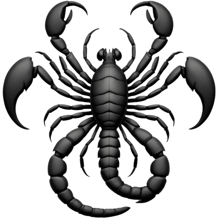 Scorpion Tattoo on the back emoji