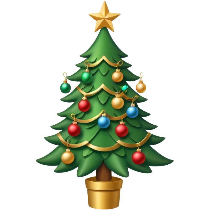 Christmas tree emoji