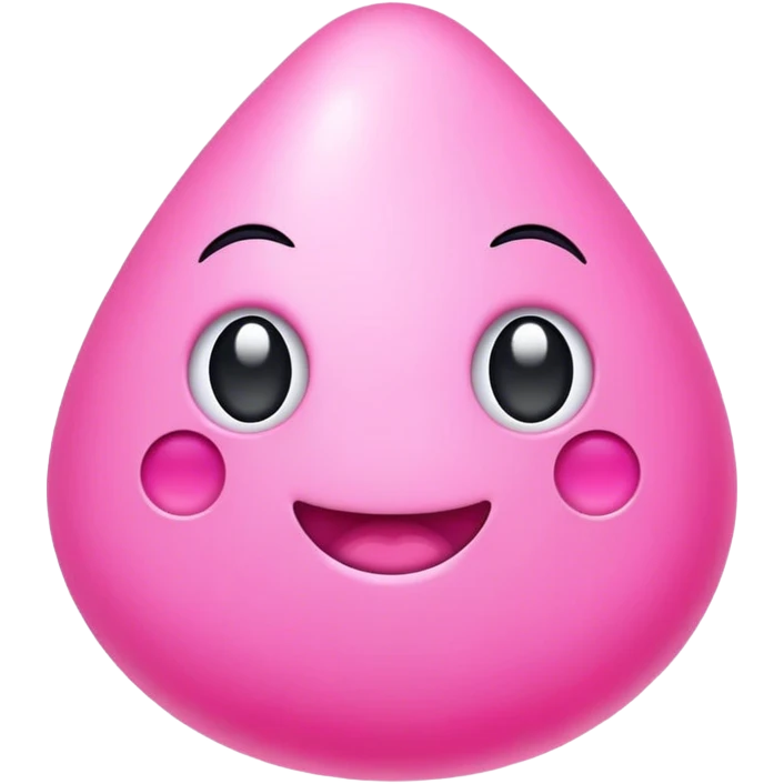 Pink emoji
