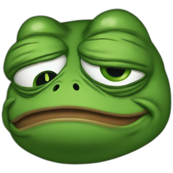 pepe frog crying emoji